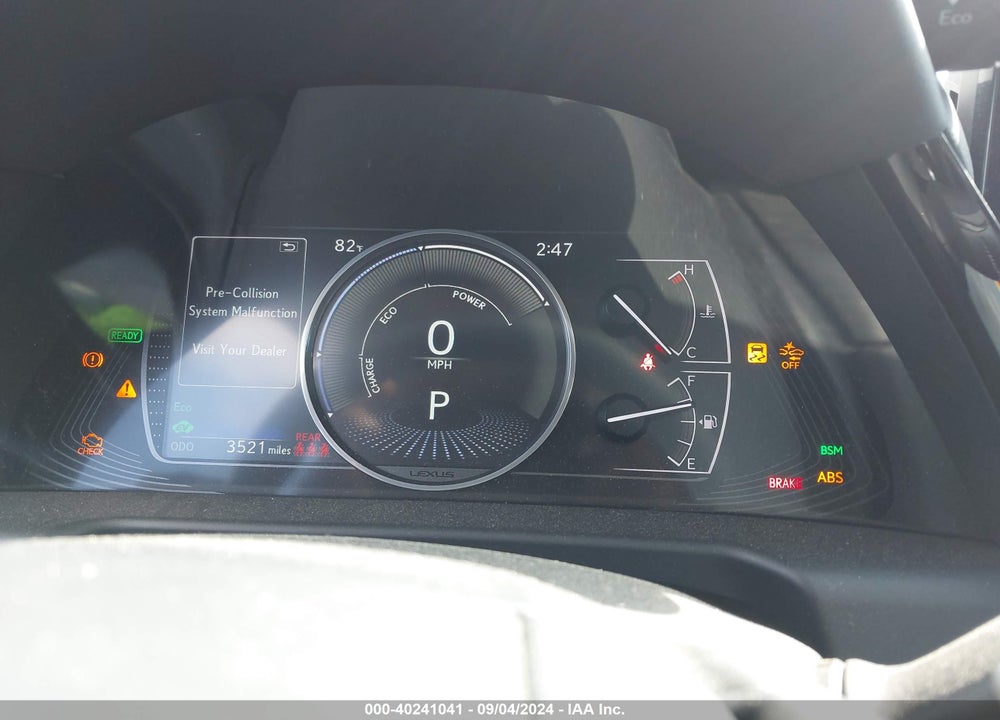 2024 LEXUS ES 300H VIN: 58ADA1C1XRU045790