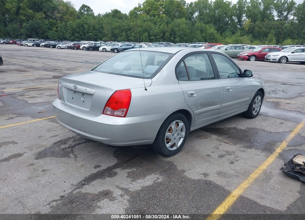 2006 HYUNDAI ELANTRA GLS/LIMITED VIN: KMHDN46D66U204402