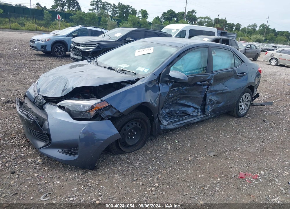 2017 TOYOTA COROLLA LE VIN: 2T1BURHE1HC957448
