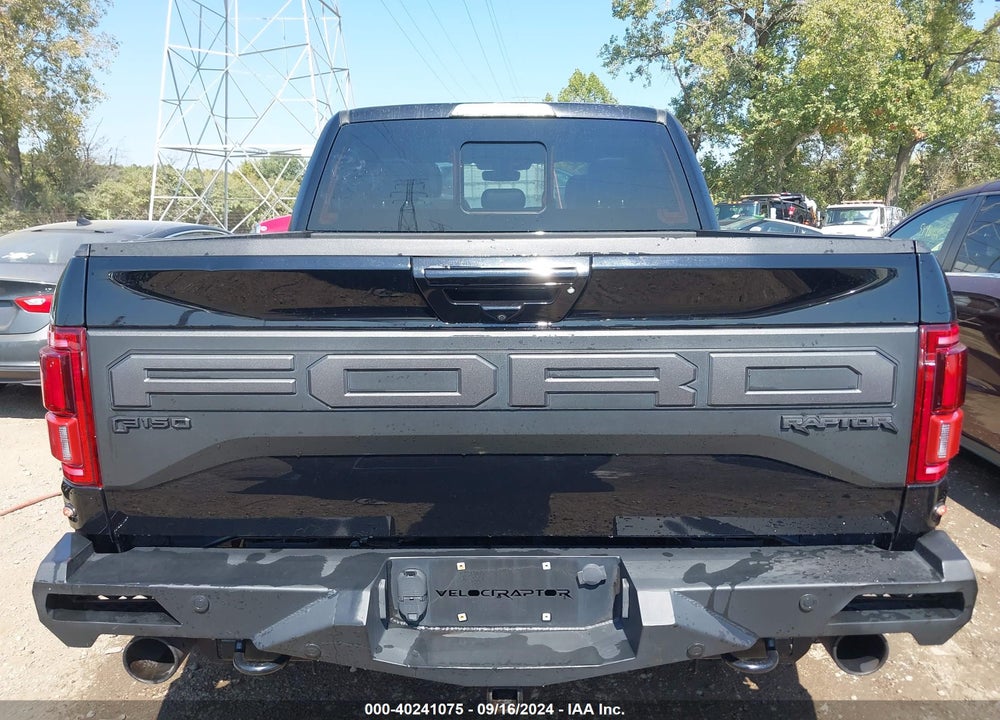 2019 FORD F-150 RAPTOR VIN: 1FTFW1RG9KFA77948
