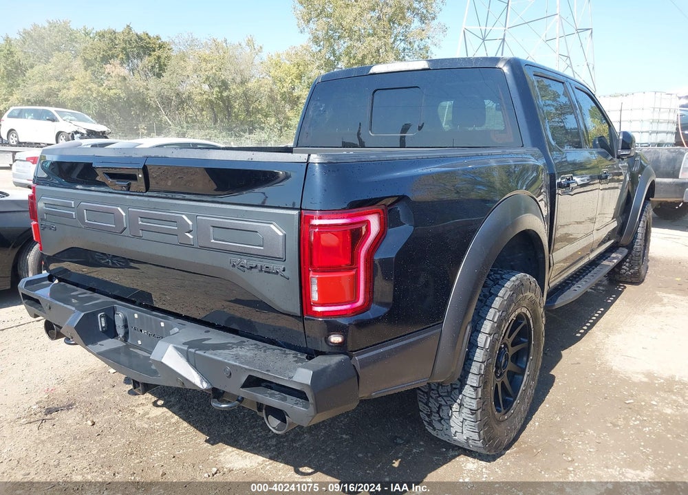 2019 FORD F-150 RAPTOR VIN: 1FTFW1RG9KFA77948