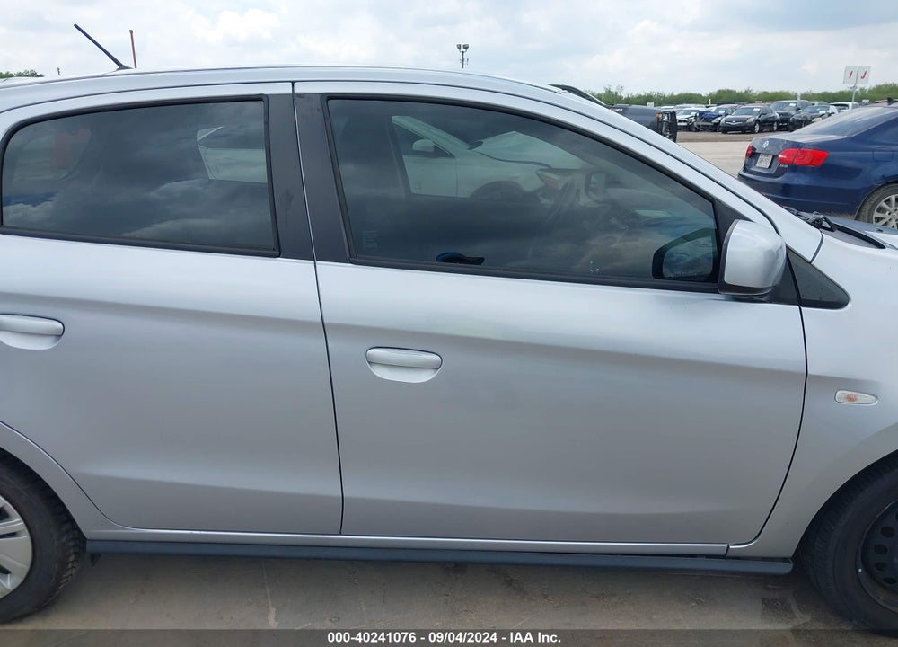 2019 MITSUBISHI MIRAGE RF VIN: ML32A3HJ6KH016618