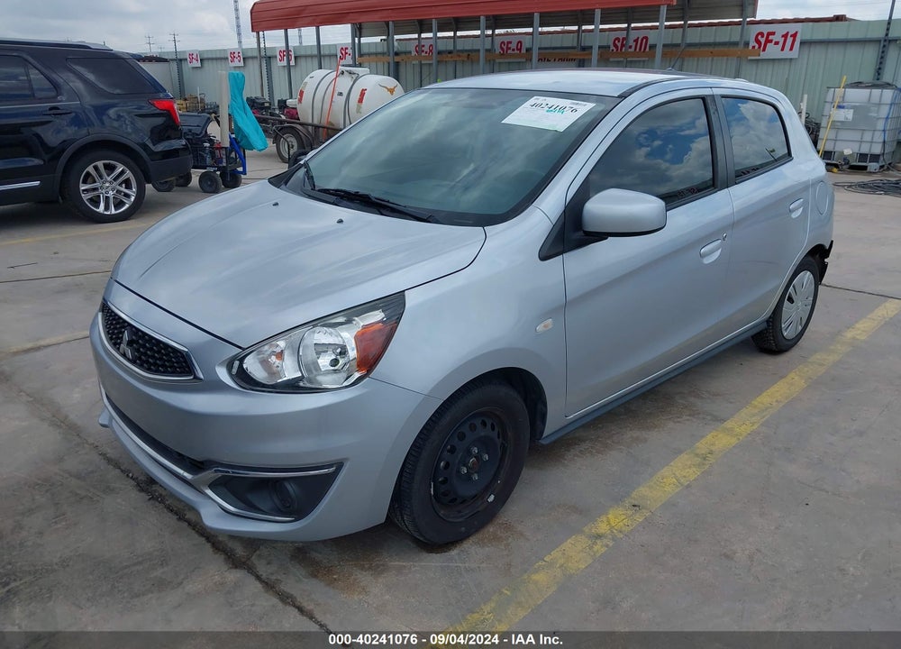 2019 MITSUBISHI MIRAGE RF VIN: ML32A3HJ6KH016618