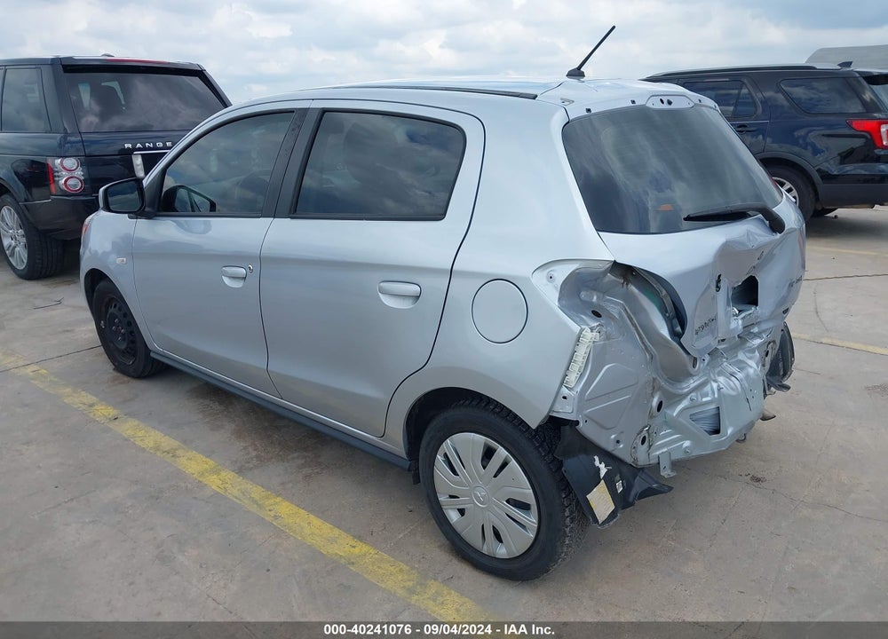2019 MITSUBISHI MIRAGE RF VIN: ML32A3HJ6KH016618