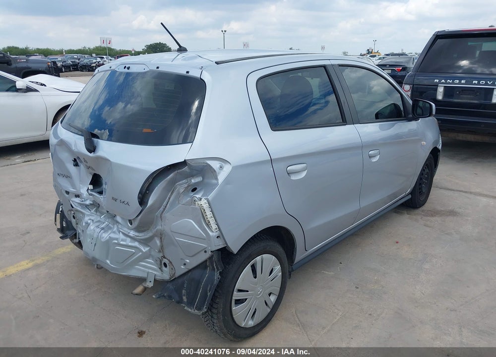 2019 MITSUBISHI MIRAGE RF VIN: ML32A3HJ6KH016618
