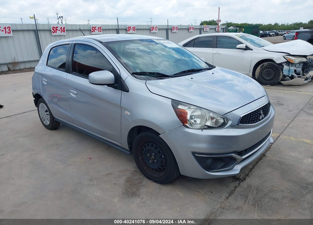 2019 MITSUBISHI MIRAGE RF VIN: ML32A3HJ6KH016618