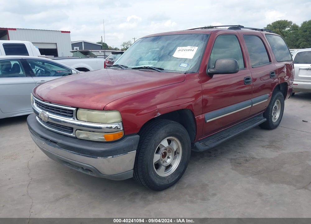 2003 CHEVROLET TAHOE LS VIN: 1GNEC13V83R126267