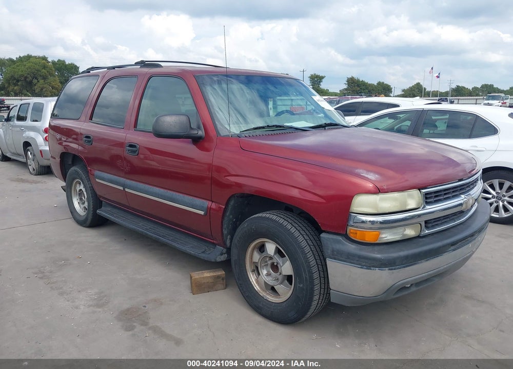 2003 CHEVROLET TAHOE LS VIN: 1GNEC13V83R126267