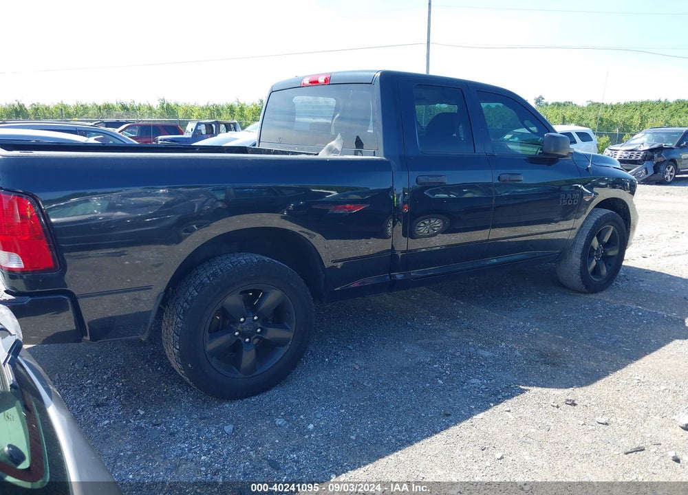 2017 RAM 1500 EXPRESS QUAD CAB 4X4 6'4 BOX VIN: 1C6RR7FT4HS767977