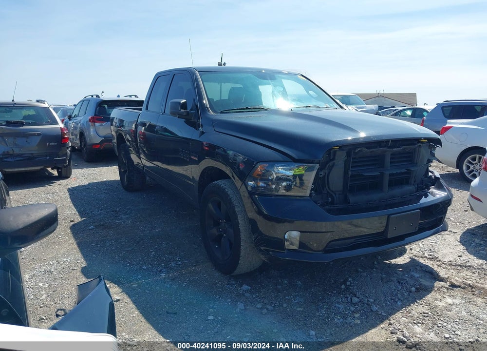 2017 RAM 1500 EXPRESS QUAD CAB 4X4 6'4 BOX VIN: 1C6RR7FT4HS767977