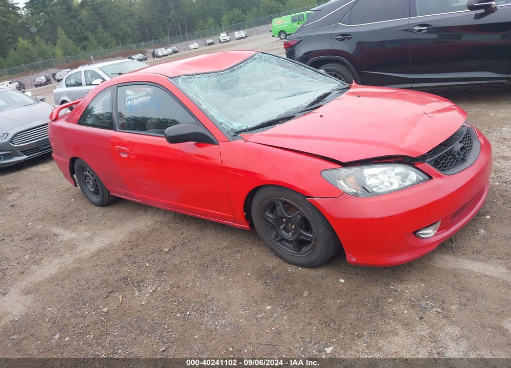 2004 HONDA CIVIC LX VIN: 1HGEM21604L040819