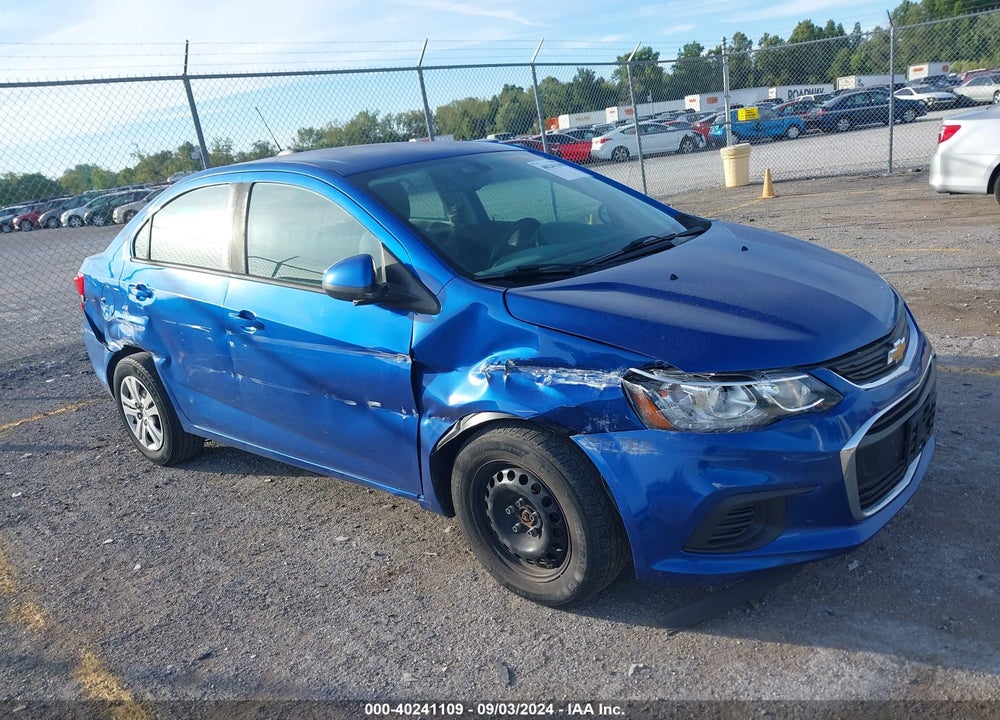2017 CHEVROLET SONIC LS AUTO VIN: 1G1JB5SH1H4111152