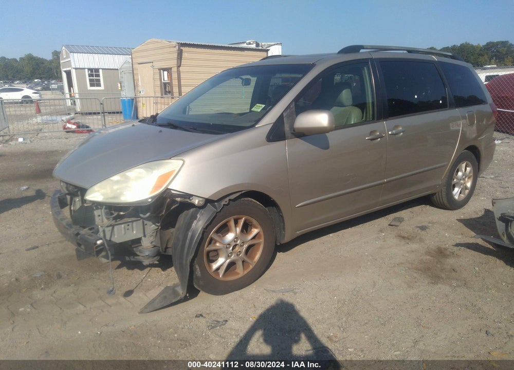 2005 TOYOTA SIENNA XLE VIN: 5TDZA22C15S299090
