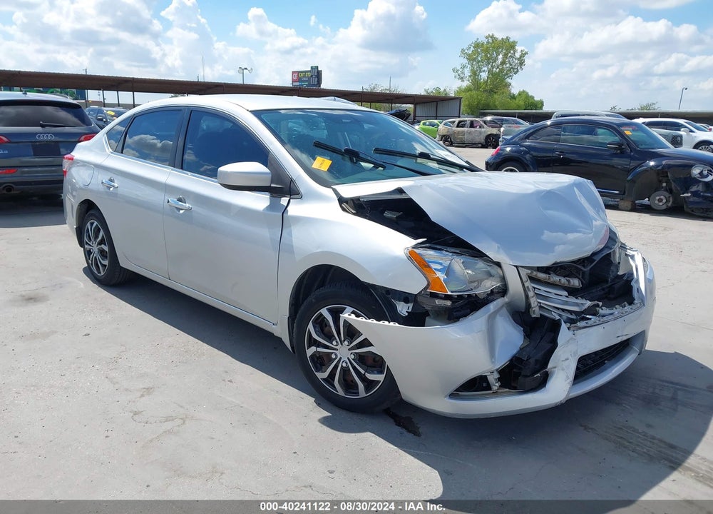 2013 NISSAN SENTRA SV VIN: 1N4AB7AP1DN906319