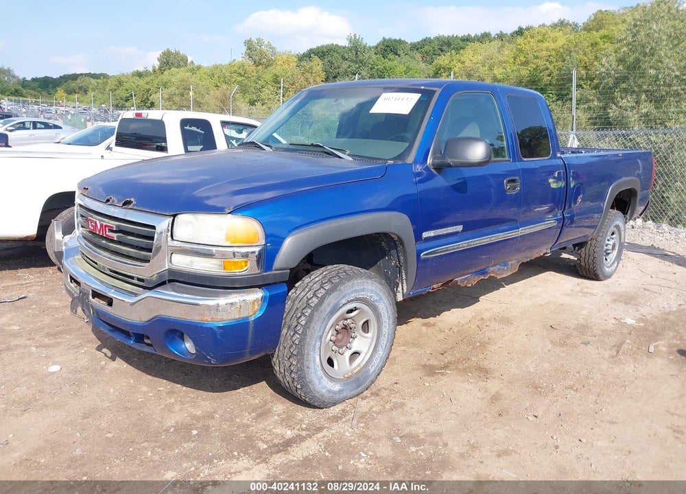 2003 GMC SIERRA 2500HD SLE VIN: 1GTHC29U13E162979