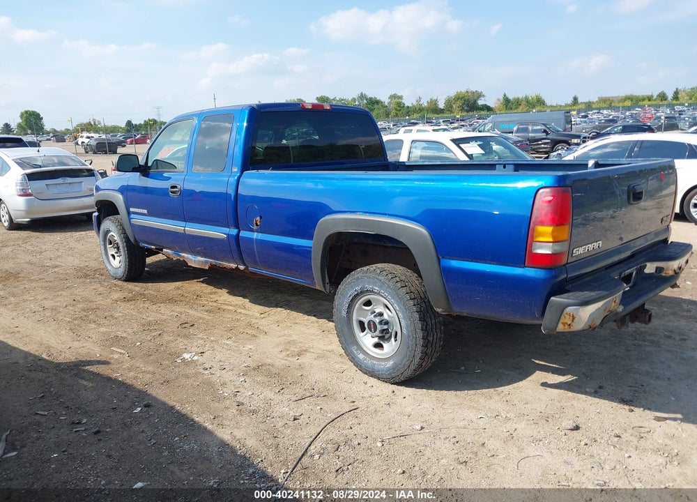 2003 GMC SIERRA 2500HD SLE VIN: 1GTHC29U13E162979