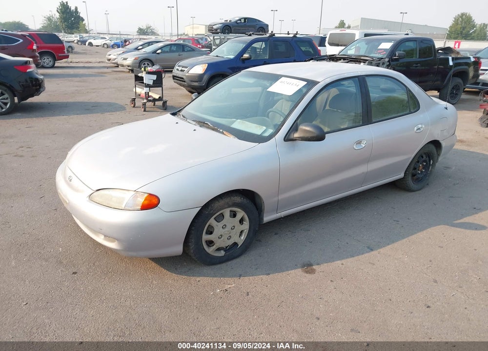 1998 HYUNDAI ELANTRA VIN: KMHJF24M2WU727276