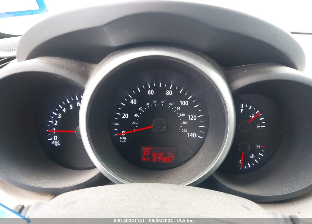 2013 KIA SOUL VIN: KNDJT2A66D7581060