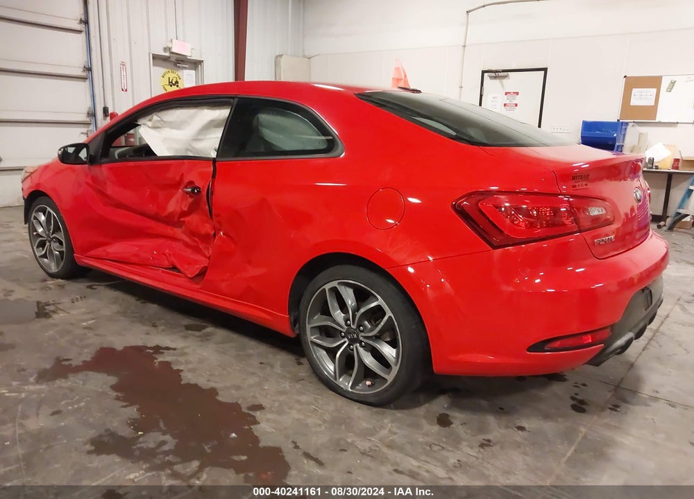 2014 KIA FORTE KOUP SX VIN: KNAFZ6A39E5226153