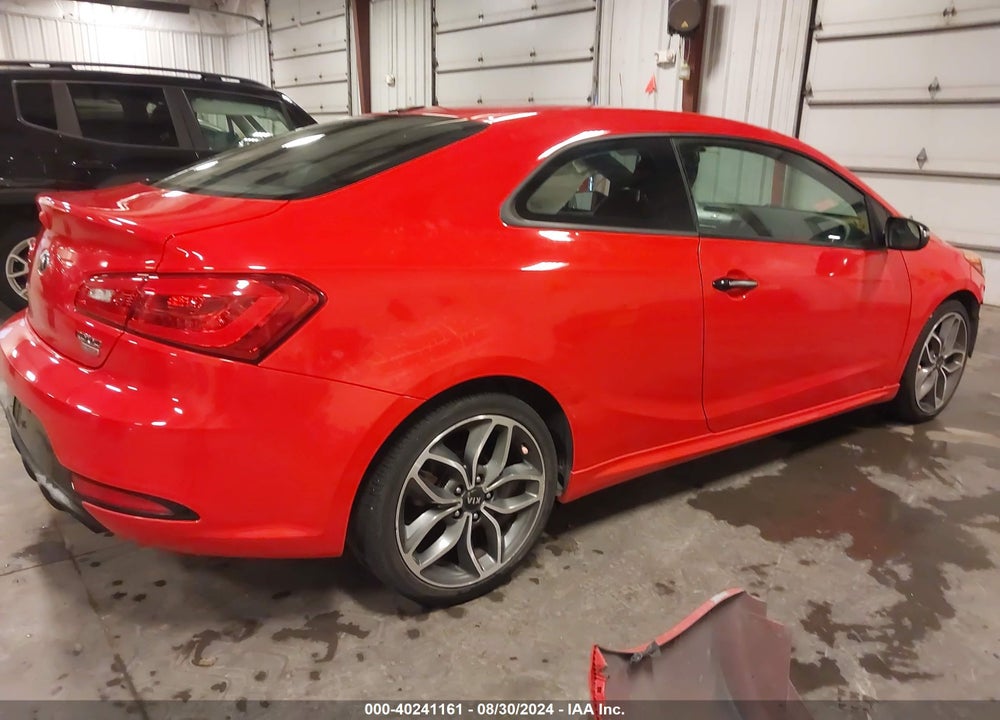 2014 KIA FORTE KOUP SX VIN: KNAFZ6A39E5226153