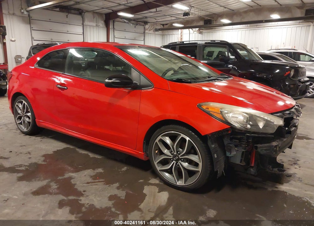 2014 KIA FORTE KOUP SX VIN: KNAFZ6A39E5226153