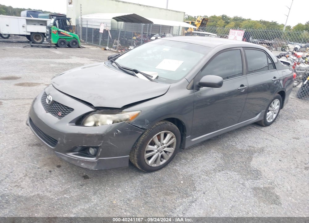2010 TOYOTA COROLLA S VIN: 2T1BU4EE8AC469093