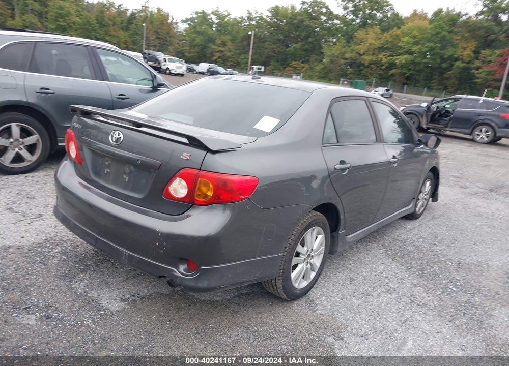 2010 TOYOTA COROLLA S VIN: 2T1BU4EE8AC469093