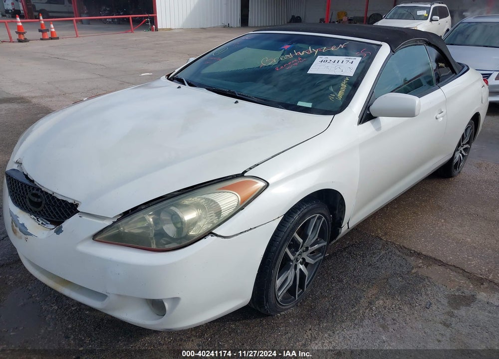 2007 TOYOTA CAMRY SOLARA SE VIN: 4T1FA38P97U132022