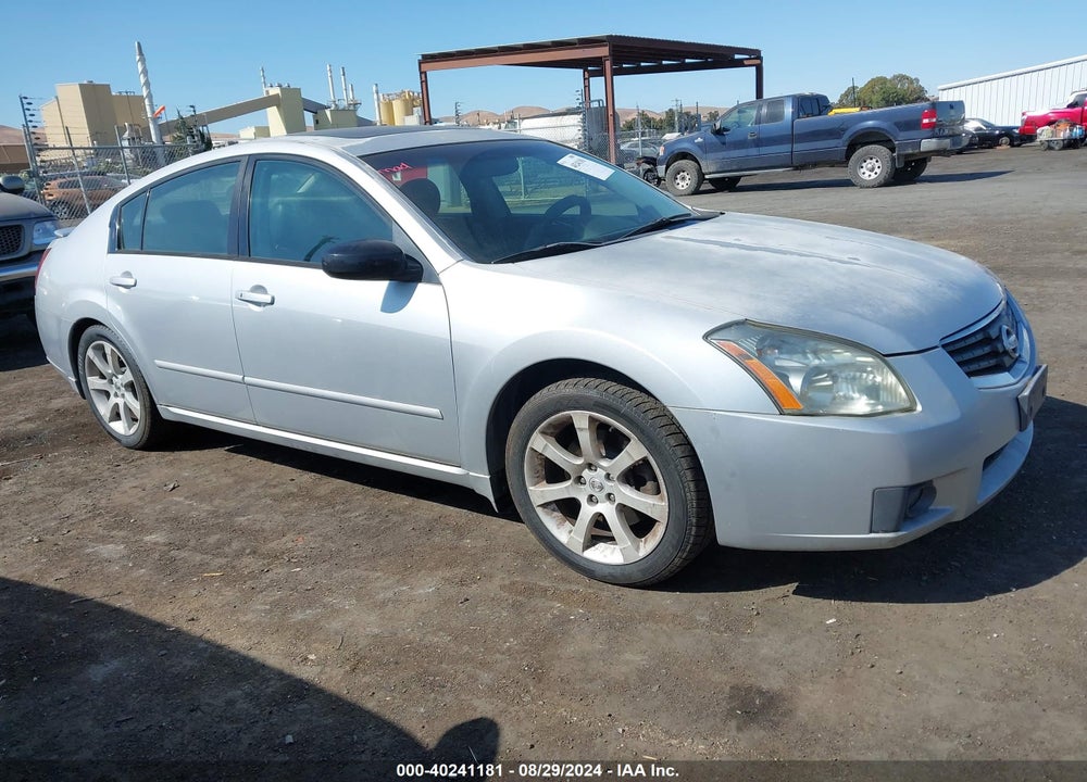 2007 NISSAN MAXIMA 3.5 SE VIN: 1N4BA41E37C828114