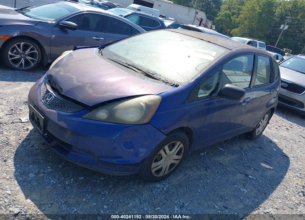 2009 HONDA FIT VIN: JHMGE88259S031538