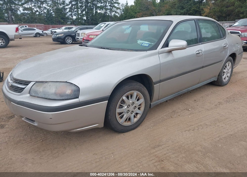 2005 CHEVROLET IMPALA VIN: 2G1WF52E459207124