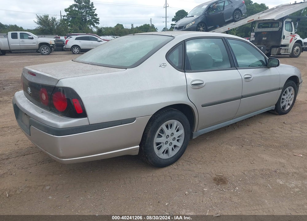 2005 CHEVROLET IMPALA VIN: 2G1WF52E459207124