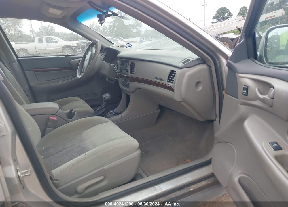 2005 CHEVROLET IMPALA VIN: 2G1WF52E459207124