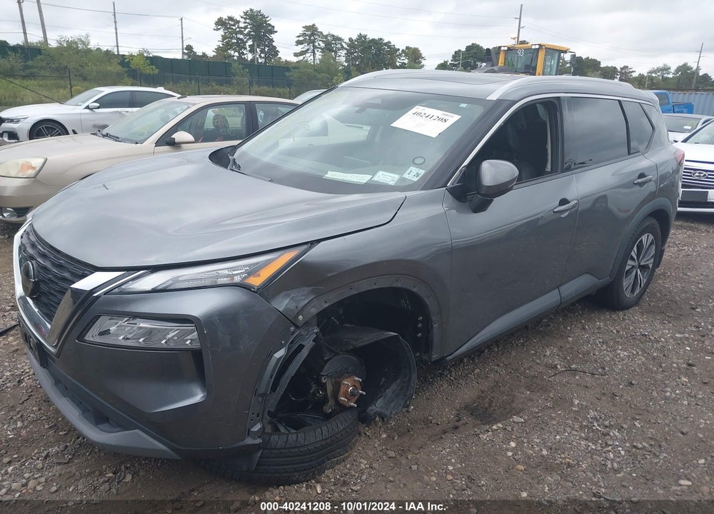 2021 NISSAN ROGUE SV INTELLIGENT AWD VIN: 5N1AT3BBXMC702273