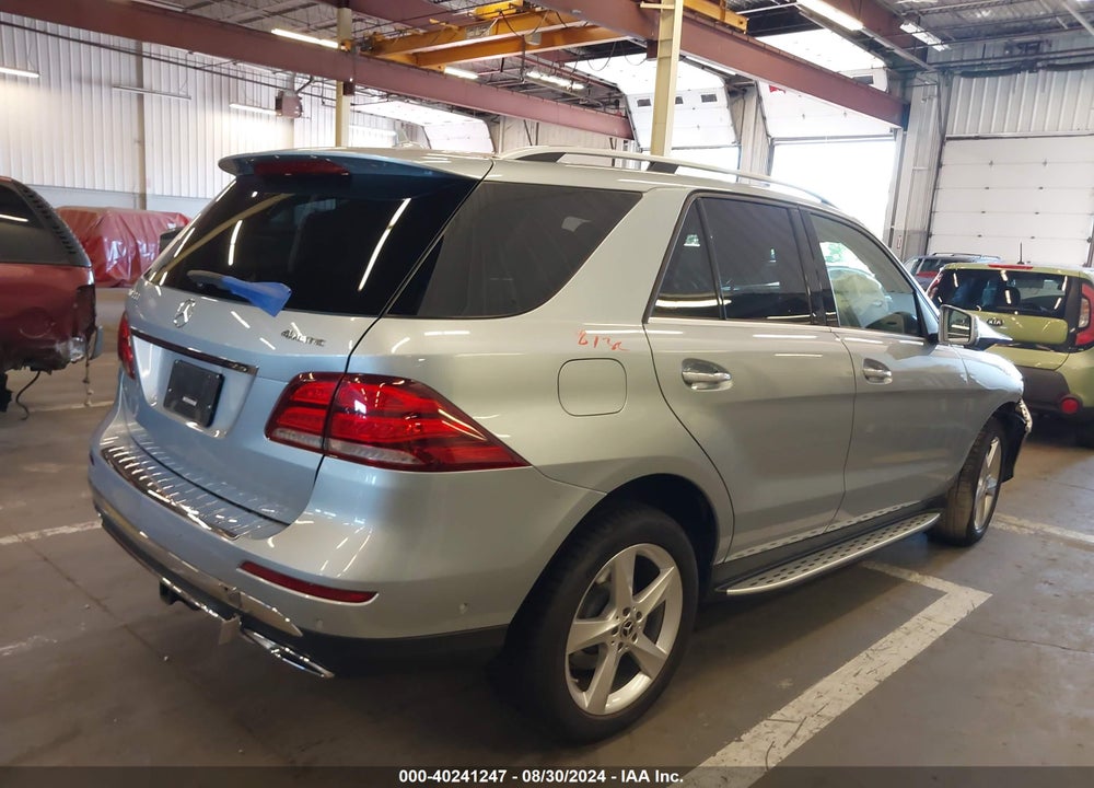 2017 MERCEDES-BENZ GLE 350 4MATIC VIN: 4JGDA5HB9HA966768