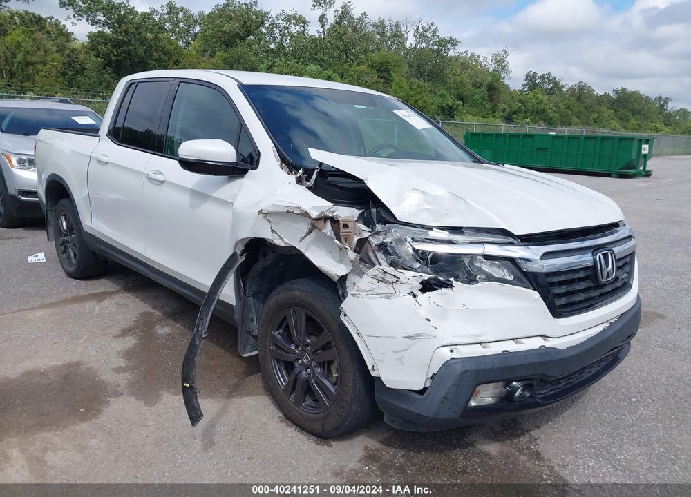 2019 HONDA RIDGELINE SPORT VIN: 5FPYK3F13KB046996