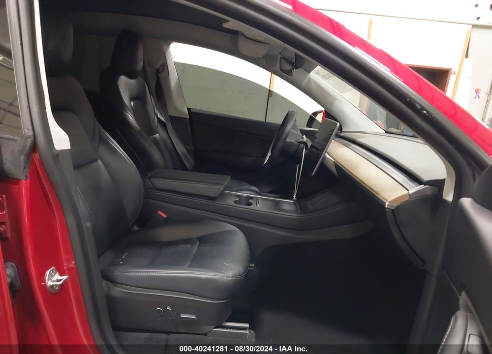 2021 TESLA MODEL Y LONG RANGE DUAL MOTOR ALL-WHEEL DRIVE VIN: 5YJYGDEE7MF148437