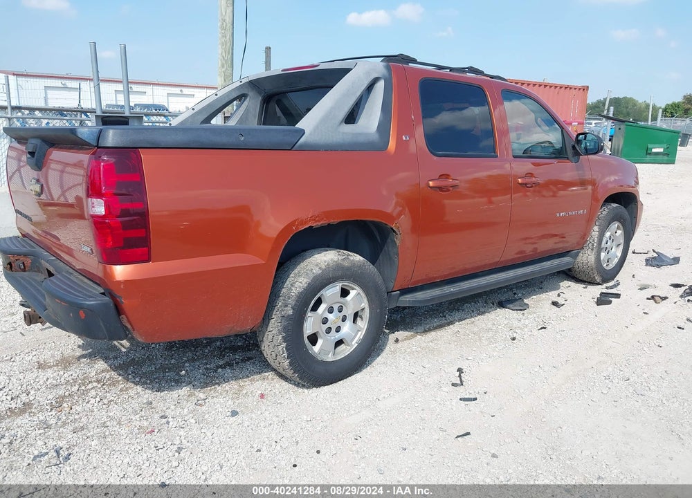 2007 CHEVROLET AVALANCHE 1500 LT VIN: 3GNFK12367G247389