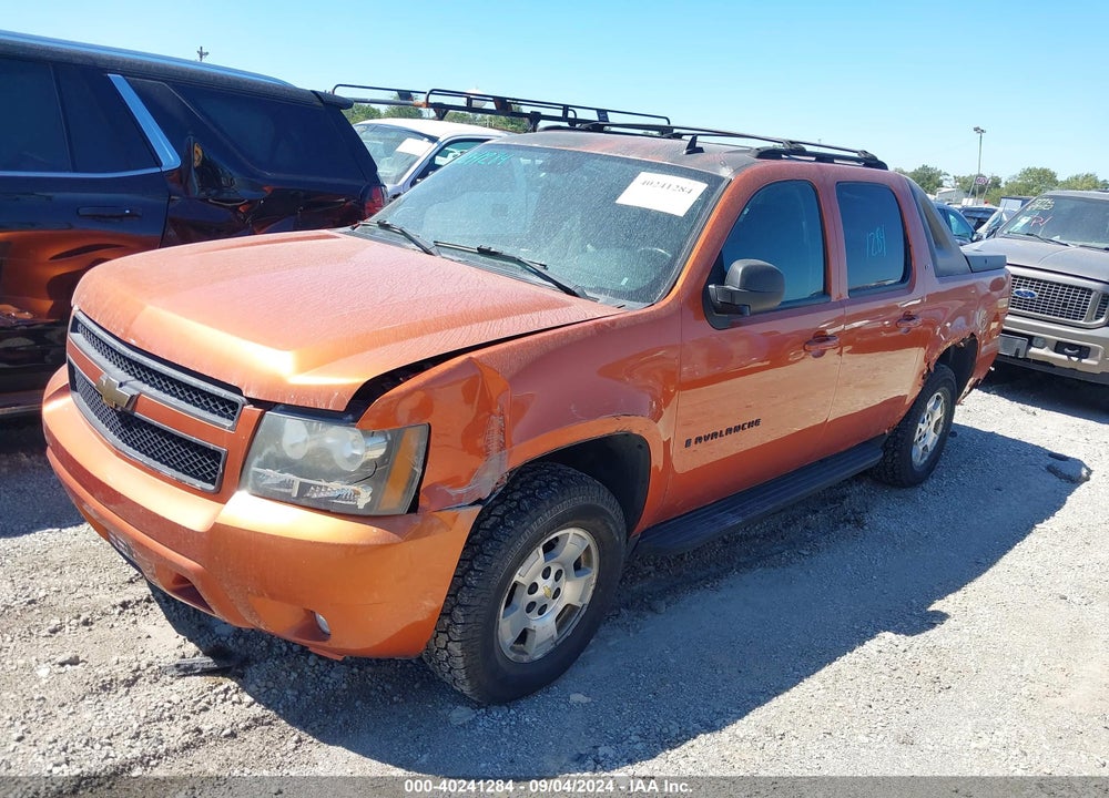 2007 CHEVROLET AVALANCHE 1500 LT VIN: 3GNFK12367G247389