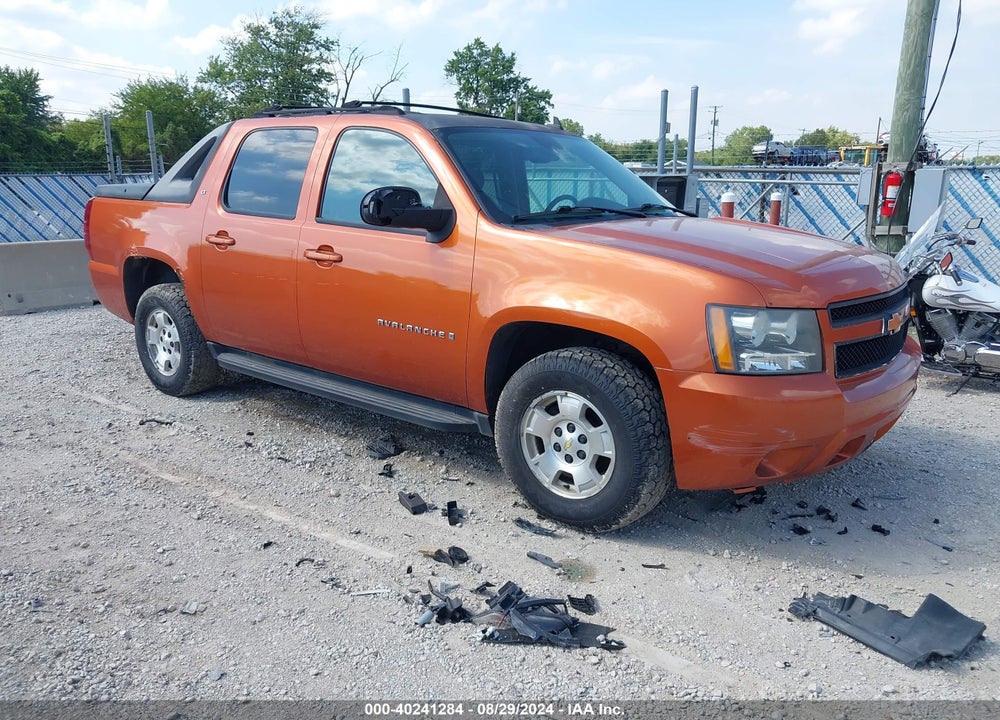 2007 CHEVROLET AVALANCHE 1500 LT VIN: 3GNFK12367G247389