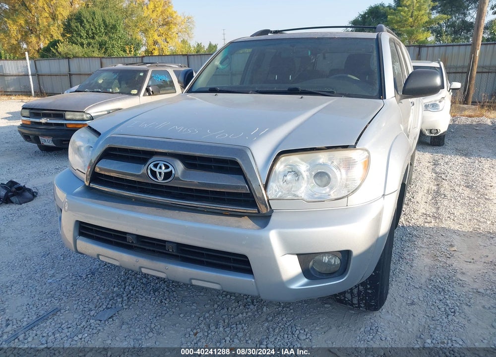 2007 TOYOTA 4RUNNER SR5 V6 VIN: JTEBU14R778083168