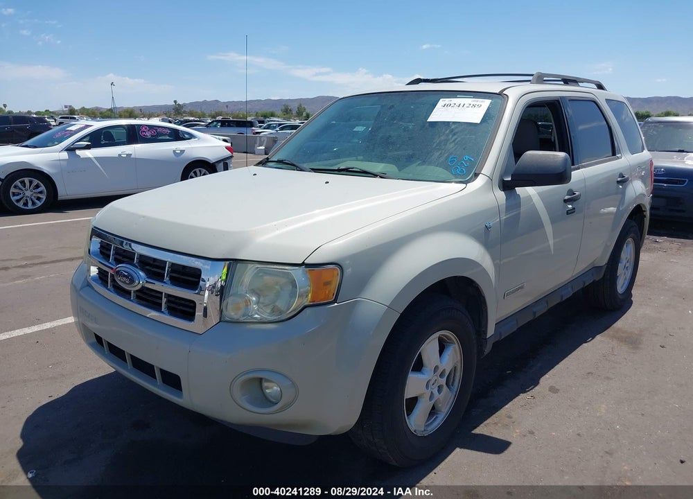 2008 FORD ESCAPE XLT VIN: 1FMCU03178KC00911