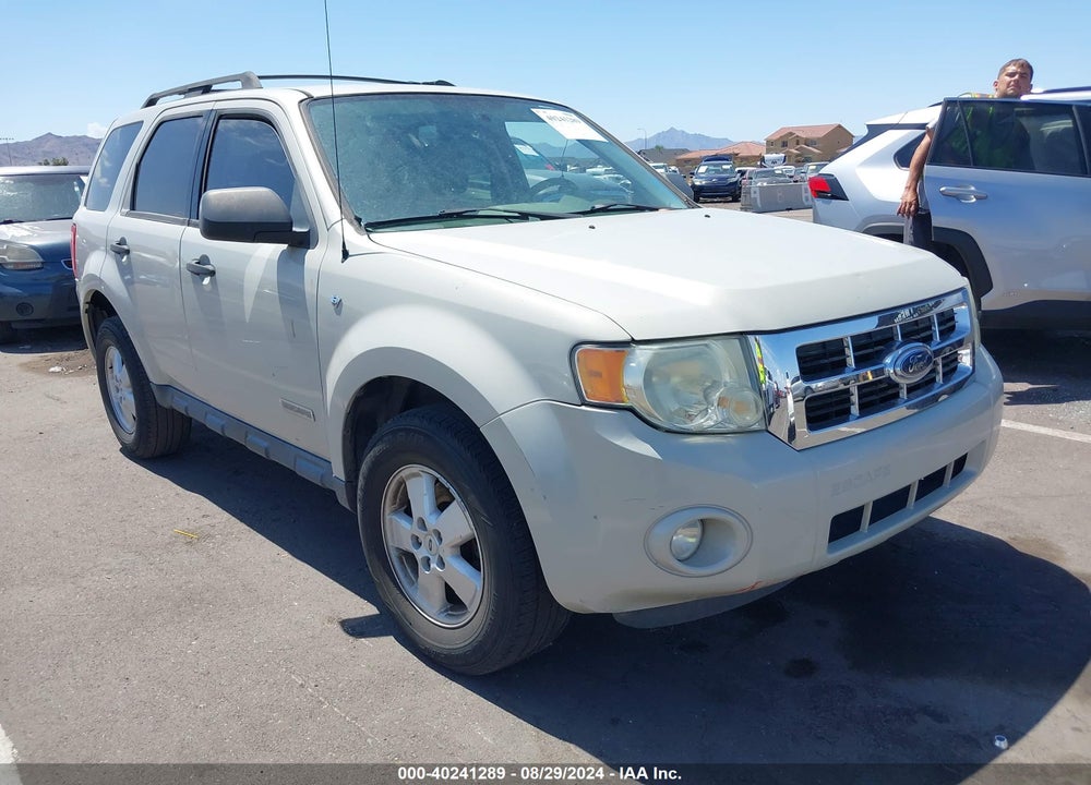 2008 FORD ESCAPE XLT VIN: 1FMCU03178KC00911