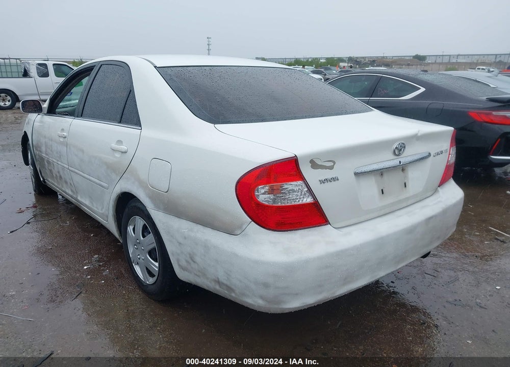 2004 TOYOTA CAMRY LE VIN: 4T1BE32K84U294476