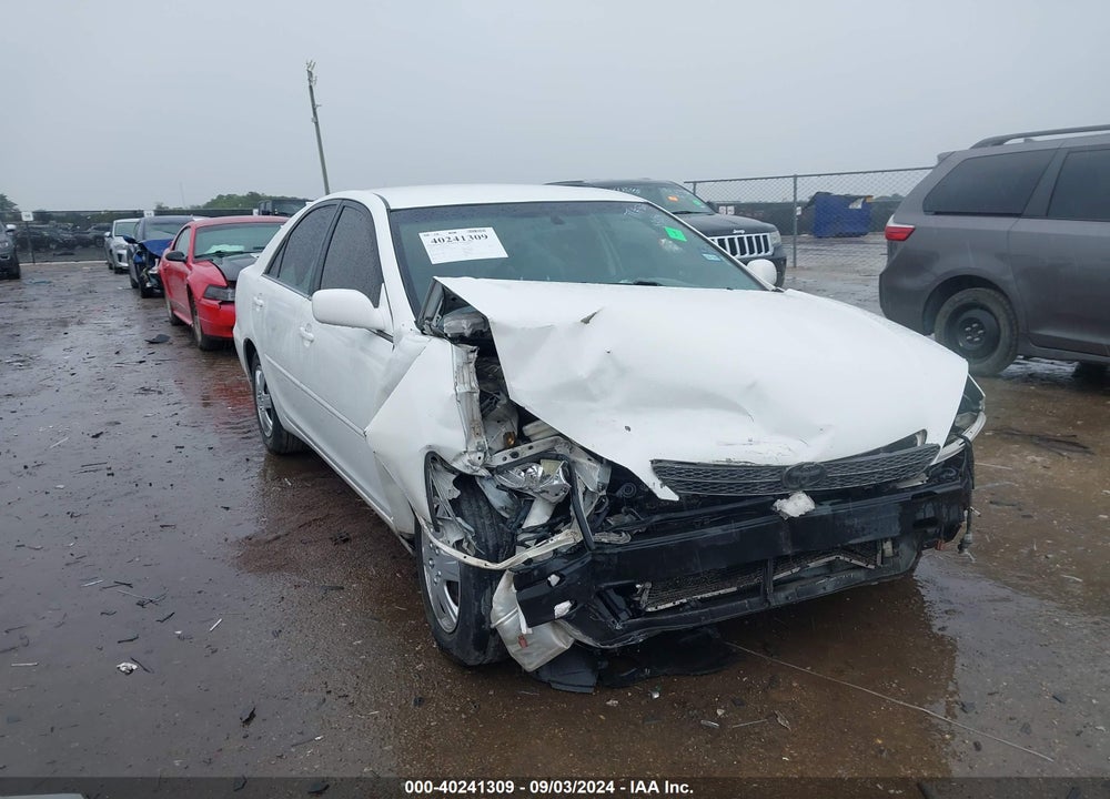 2004 TOYOTA CAMRY LE VIN: 4T1BE32K84U294476