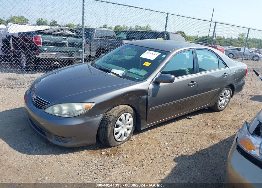 2005 TOYOTA CAMRY LE VIN: 4T1BE32K35U507870