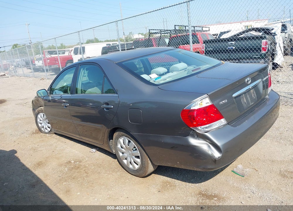 2005 TOYOTA CAMRY LE VIN: 4T1BE32K35U507870