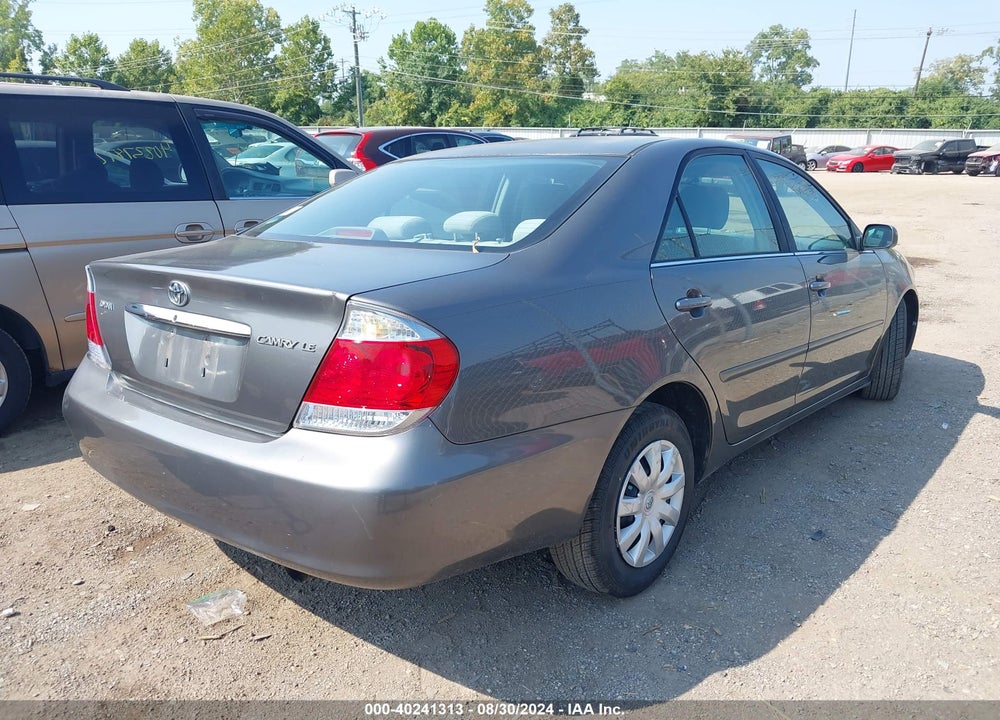 2005 TOYOTA CAMRY LE VIN: 4T1BE32K35U507870