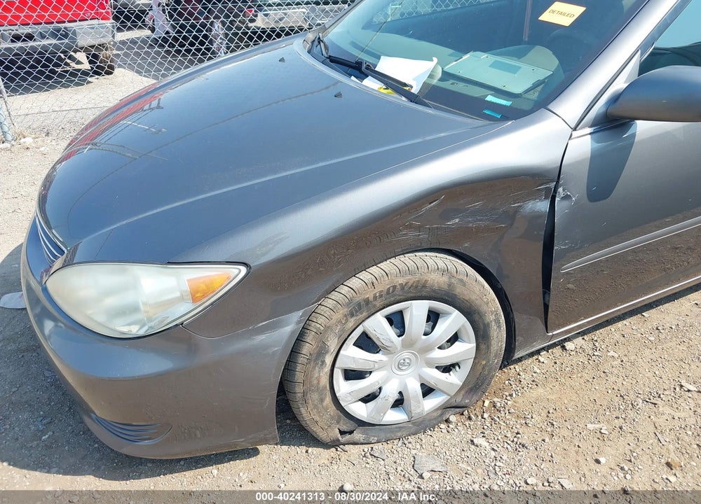 2005 TOYOTA CAMRY LE VIN: 4T1BE32K35U507870