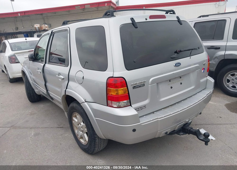 2006 FORD ESCAPE LIMITED VIN: 1FMYU94126KA07765